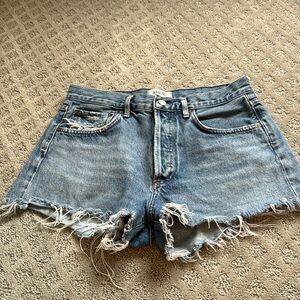 AGOLDE  Parker denim jean shorts size 26
